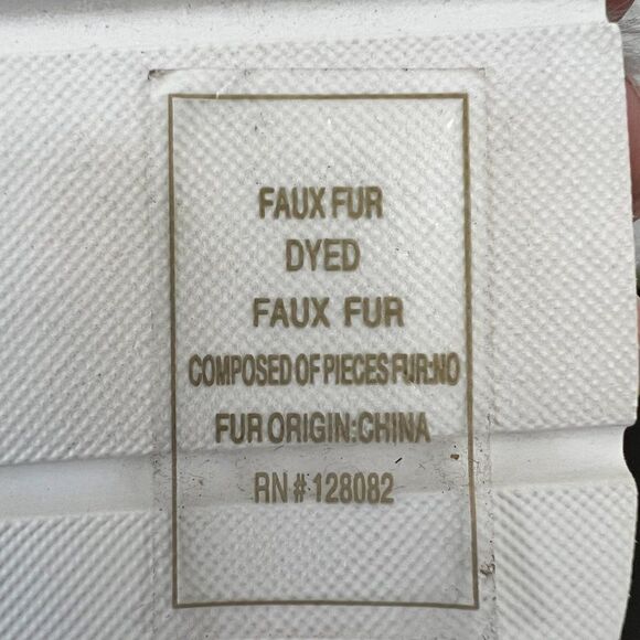 Dolce Vita Gray Fuzzy Slippers Size 6 - Picture 6 of 7